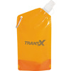 Foldable Water Pouches Translucent Orange